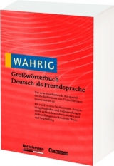 WAHRIG Gro&szlig;w&ouml;rterbuch Deutsch als Fremdsprache