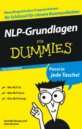 NLP-Grundlagen f&uuml;r Dummies Das Pocketbuch - Romilla Ready, Kate Burton