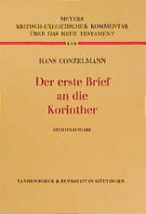 Der erste Brief an die Korinther - Hans Conzelmann