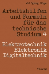 Arbeitshilfen und Formeln f&uuml;r das technische Studium
