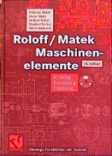 Roloff /Matek Maschinenelemente - Wilhelm Matek, Dieter Muhs, Herbert Wittel, Manfred Becker, Dieter Jannasch