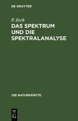 Das Spektrum und die Spektralanalyse - P. Zech