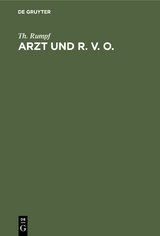 Arzt und R. V. O. - Th. Rumpf