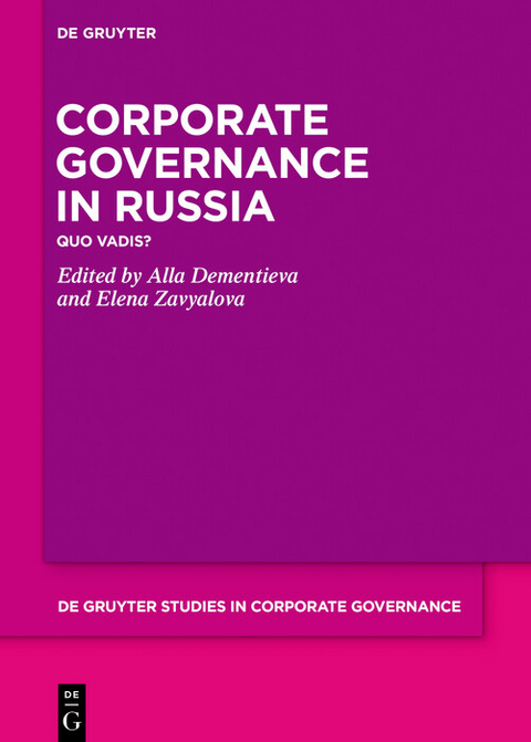 Corporate Governance in Russia - 