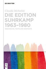 Die edition suhrkamp 1963&ndash;1980 - Claudia Michalski