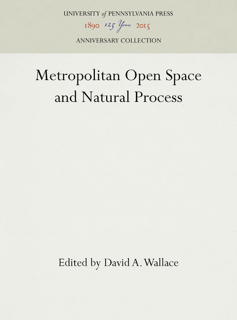 Metropolitan Open Space and Natural Process - 