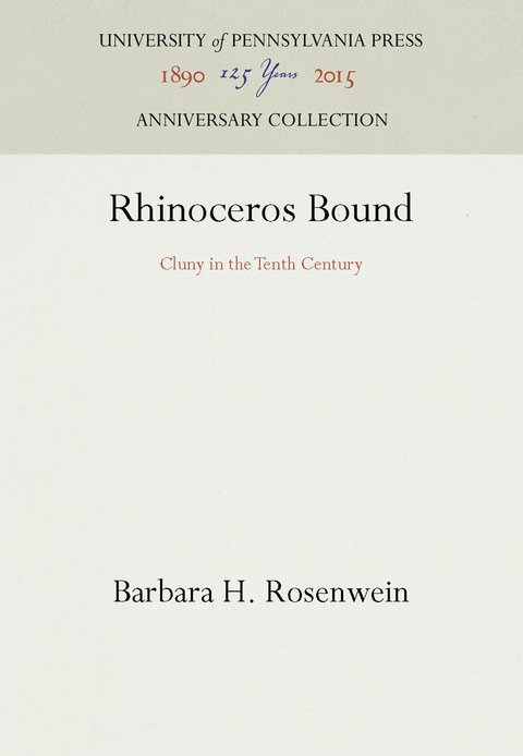 Rhinoceros Bound - Barbara H. Rosenwein