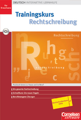 Trainingskurs Rechtschreibung - Interaktive Lernhilfe für Erwachsene - Grundmann, Hilmar; Krekeler, Christian; Kronhagel, Rolf; Kuckuck, Erika; Paul, Michael; Pirkner, Gerhild; Pirkner, Rainer