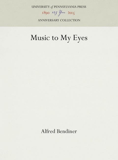 Music to My Eyes - Alfred Bendiner