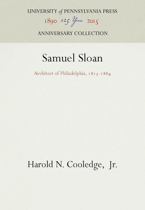 Samuel Sloan -  Jr. Harold N. Cooledge