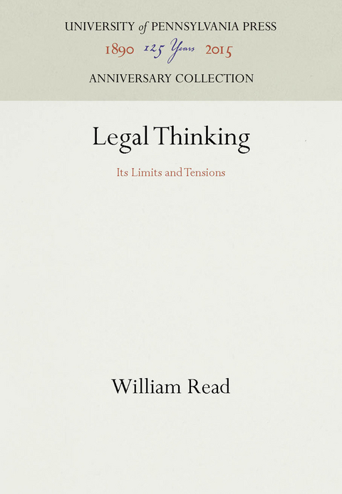 Legal Thinking - William Read