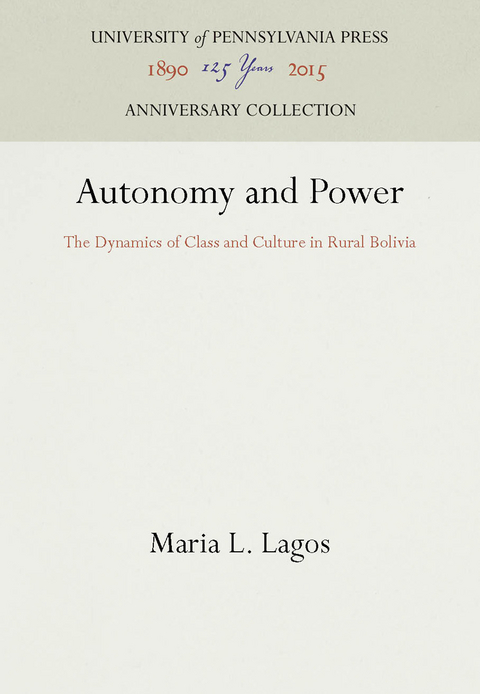 Autonomy and Power - Maria L. Lagos