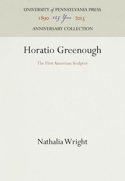 Horatio Greenough - Nathalia Wright