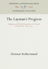 The Layman's Progress - Dietmar Rothermund