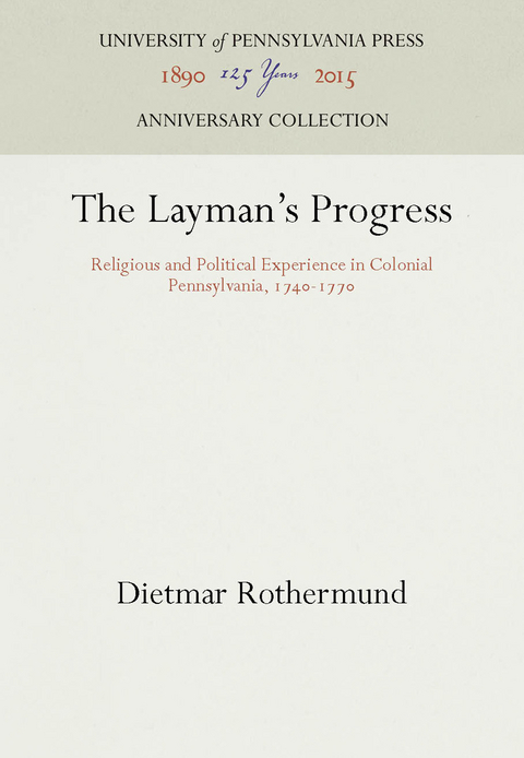 The Layman's Progress - Dietmar Rothermund