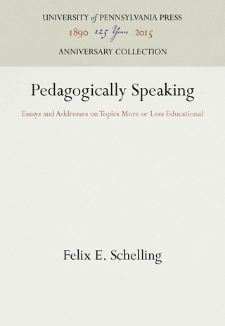 Pedagogically Speaking