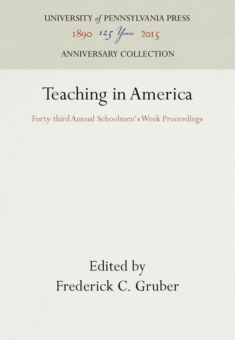 Teaching in America - 