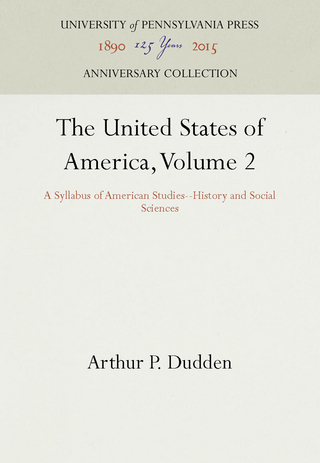 The United States of America, Volume 2
