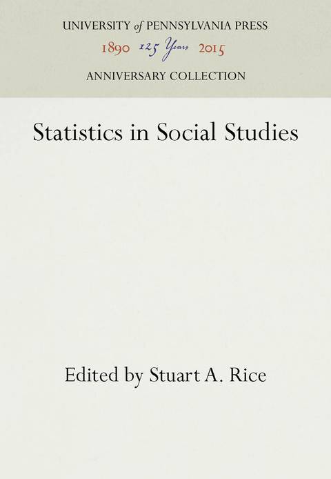 Statistics in Social Studies - 