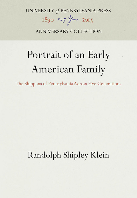 Portrait of an Early American Family - Randolph Shipley Klein