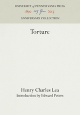 Torture - Henry Charles Lea