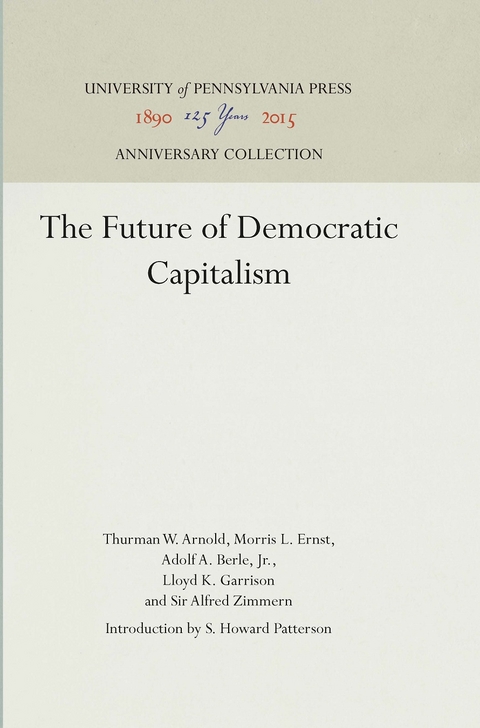 The Future of Democratic Capitalism - 