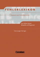 Fehlerlexikon - Deutsch als Fremdsprache - Hans J Heringer