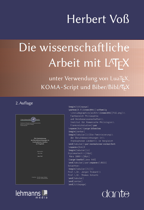Die wissenschaftliche Arbeit mit LaTeX - Herbert Voß
