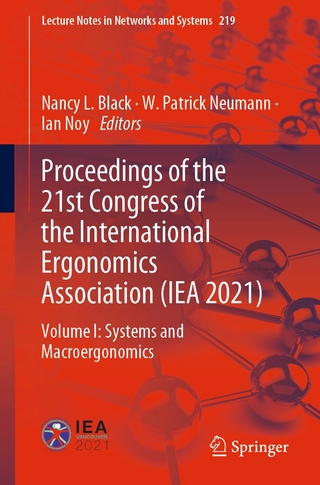 Proceedings of the 21st Congress of the International Ergonomics Association (IEA 2021)