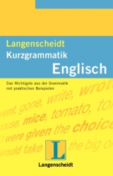 Langenscheidt Kurzgrammatiken - Sonia Brough