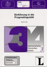 Einf&uuml;hrung in die Pragmalinguistik - Werner Holly