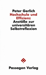 Hochschule und Effizienz - Peter Gerlich