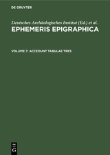 Accedunt tabulae tres - 