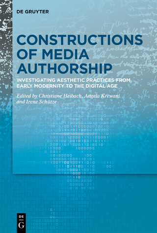 Constructions of Media Authorship