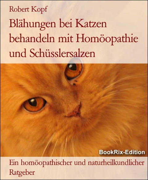 Bl&auml;hungen bei Katzen behandeln mit Hom&ouml;opathie und Sch&uuml;sslersalzen - Robert Kopf