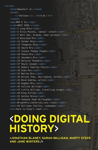 Doing digital history - Jonathan Blaney, Jane Winters, Sarah Milligan, Martin Steer