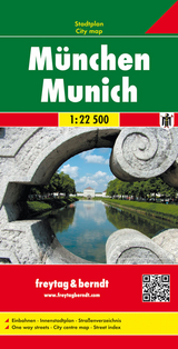 M&uuml;nchen, Stadtplan 1:22.500 - 