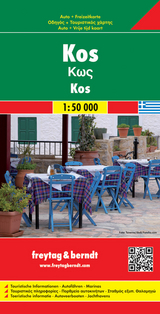 Kos, Autokarte 1:50.000 - 