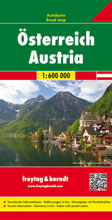 &Ouml;sterreich, Autokarte 1:600.000 - 