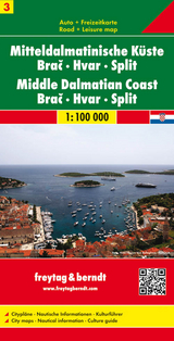 Mitteldalmatinische K&uuml;ste, Brac - Hvar - Split - 