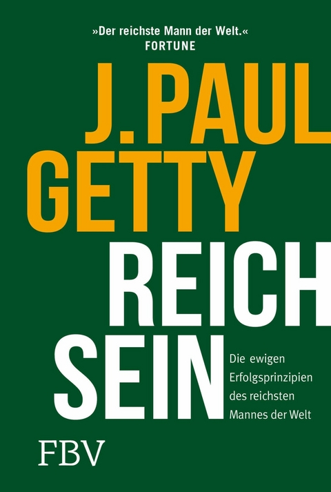 Reich sein -  Paul Getty