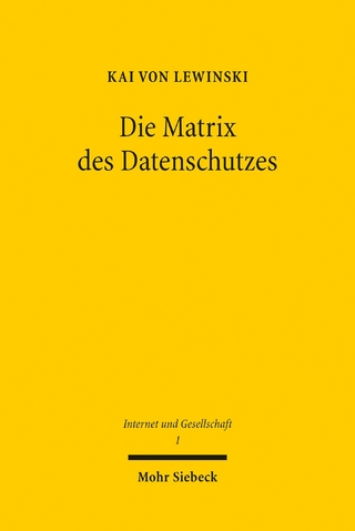 Die Matrix des Datenschutzes