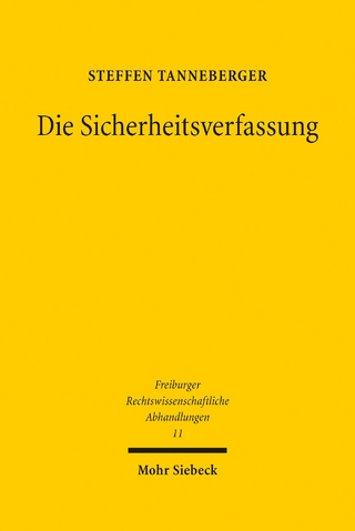 Die Sicherheitsverfassung