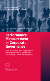 Performance Measurement in Corporate Governance - Alex Manzoni, Sardar M. N. Islam