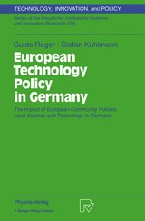 European Technology Policy in Germany - Guido Reger, Stefan Kuhlmann