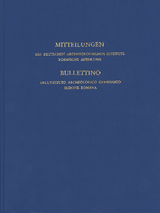 Mitteilungen des Deutschen Arch&auml;ologischen Instituts, R&ouml;mische Abteilung - 