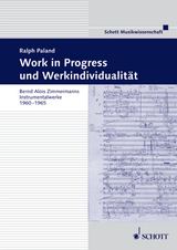 Work in Progress und Werkindividualit&auml;t - Ralph Paland
