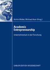Academic Entrepreneurship - 