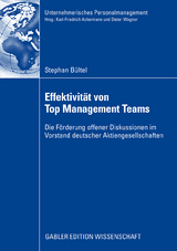 Effektivit&auml;t von Top Management Teams - Stephan B&uuml;ltel