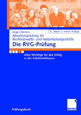 Die RVG-Pr&uuml;fung - J&uuml;rgen F. Berners